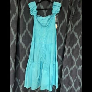 BNWT Staud Elio Off-Shoulder Dress, 4